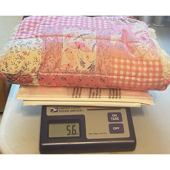 Infant Girl 12-18 Months Pink Quilted Print Sherpa Lined Vest NWT - Picture 11 of 11